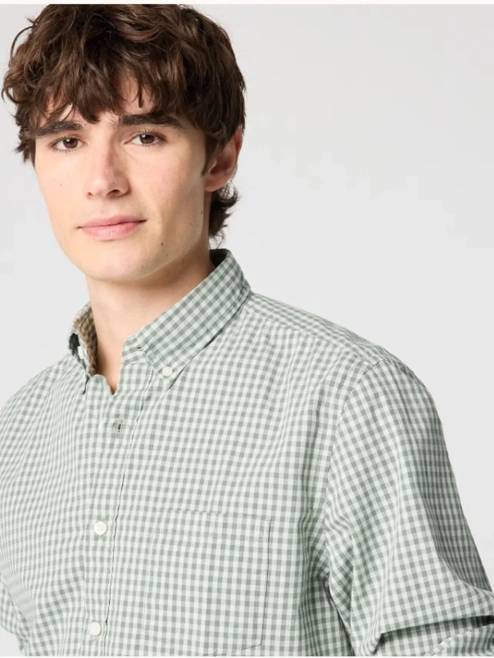 J crew topiary cascade Classic-fit flex casual shirt